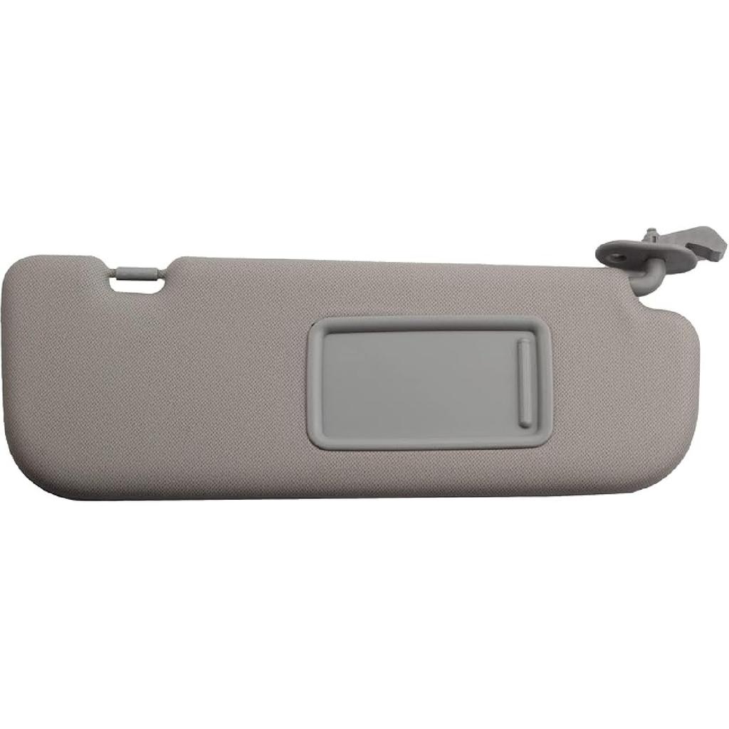 Dasbecan Gray Left Driver Side Sun Visor Compatible With Hyundai Elantra 2011 2012 2013 2014 2015 Replaces# 852103X000TX