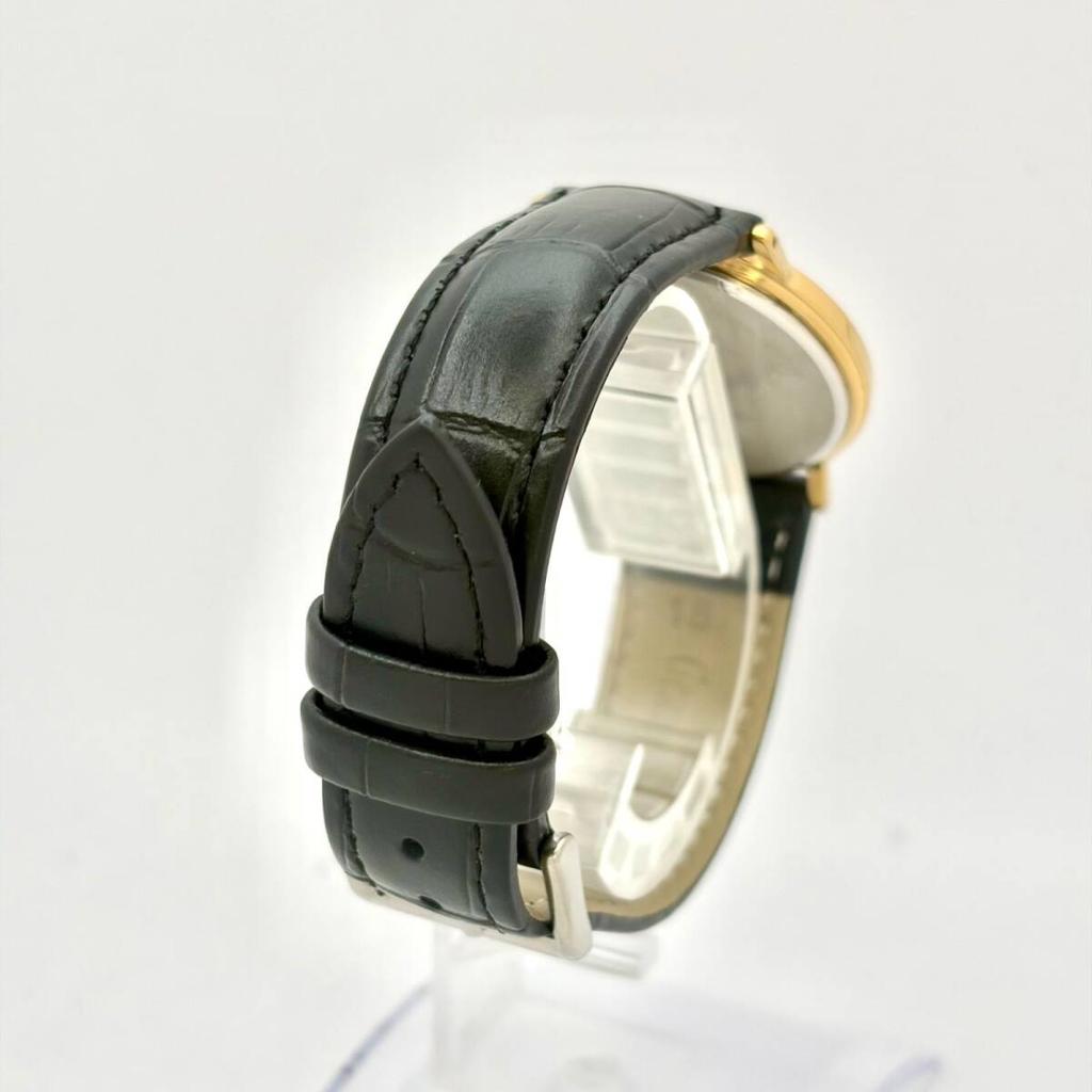 SEIKO Spirit Watch Gold 2D2074 New Strap [New Battery] Men's 5E21-6C00