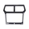 For Ford Explorer 2011 2012 2013 2014 2015 Carbon Black Interior Console Navigation Cover Frame Trim ABS Car Accessories 1pcs