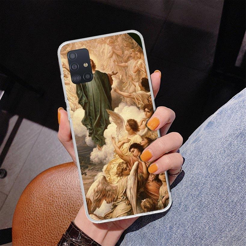 Renaissance Art Painting Phone Case For Samsung Galaxy A52 A32 A22 A12 A51 A31 A50S A30S A20S A10S Note 20 Ultra 10 Plus S10 A72