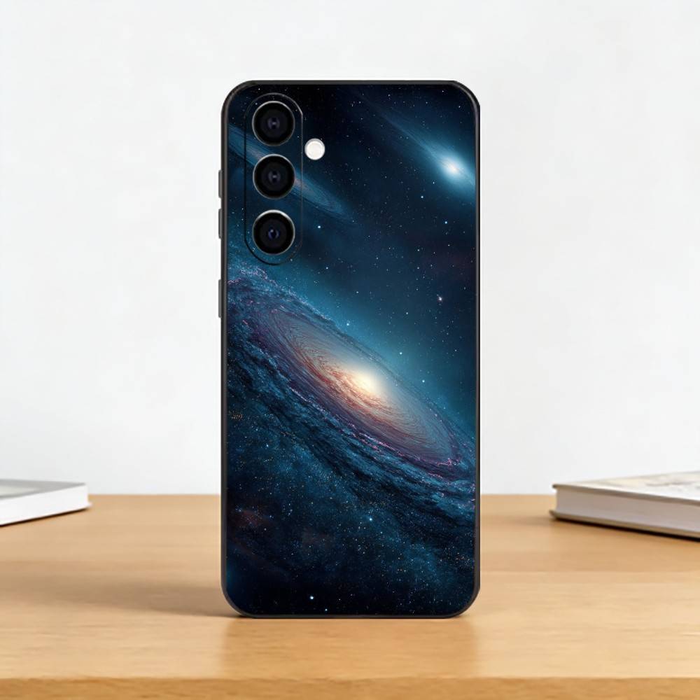 Space For Galaxy U-Universe Phone Case For Samsung Galaxy A73,A72,A71,A70,A53,A52,A51,Others Soft Black Cover