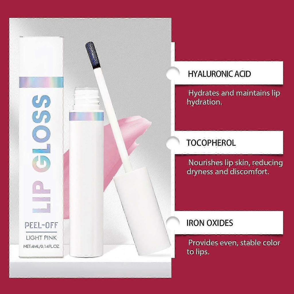 Tearing Dyeing Lip Gloss Natural Color Rendering Mild Nourishing Daily External Application Makeup Glaze