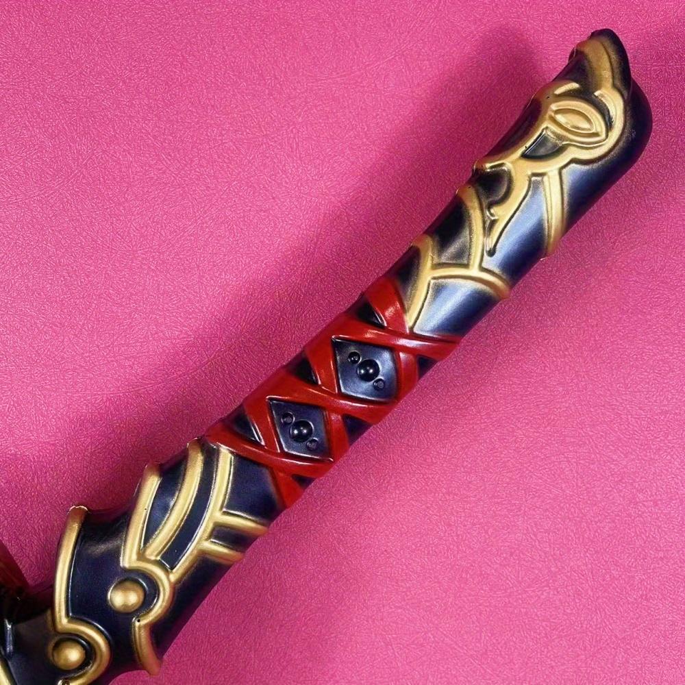 100cm Genshin Impact Katana PU Plastic Sword Anime Cosplay Prop Ninja Knife Real Size Japanese Katana Original Samurai Sabre Toy