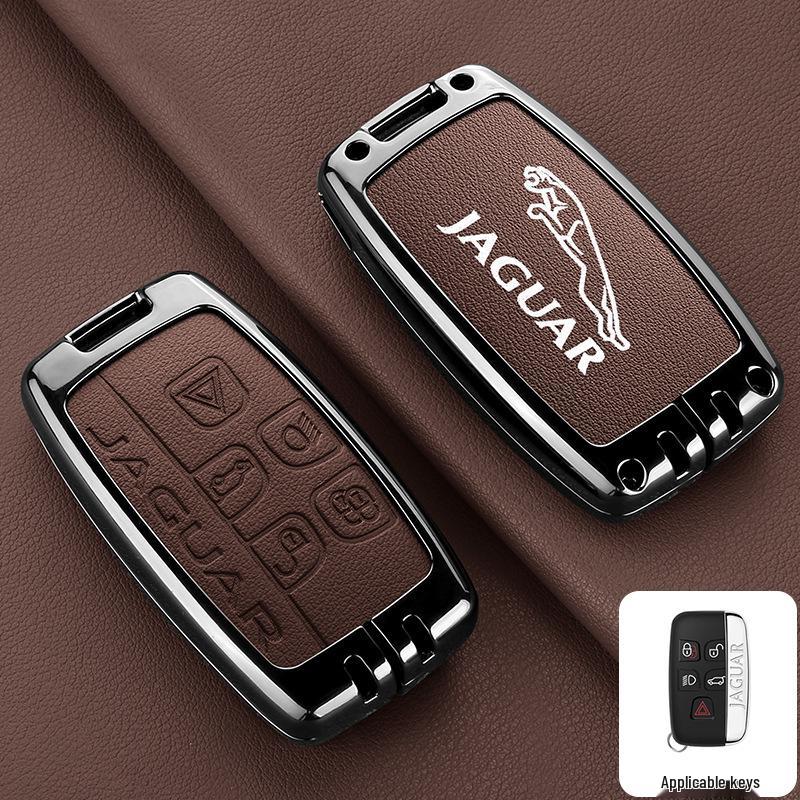 Husă Cheie Auto Jaguar XFL, Protecție Metalică Premium pentru 2023 XEL, F-Pace, XJL, F-Type.