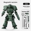 Tung Mechanical Armor Tung Tung Sahur Kids Action Figures With Joints Magnetic