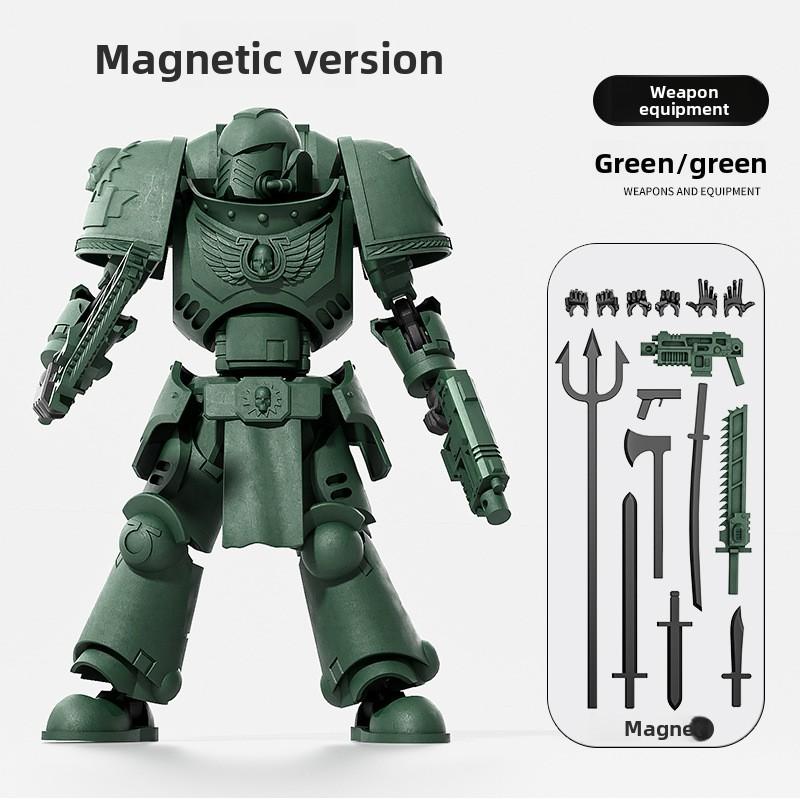 Tung Mechanical Armor Tung Tung Sahur Kids Action Figures With Joints Magnetic