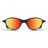 Small PC&Material Frame Eyewear UV400 Cycling Goggles for Outdoor Riding Running Driving Metal Templ Daily Wear Party Sunglasses