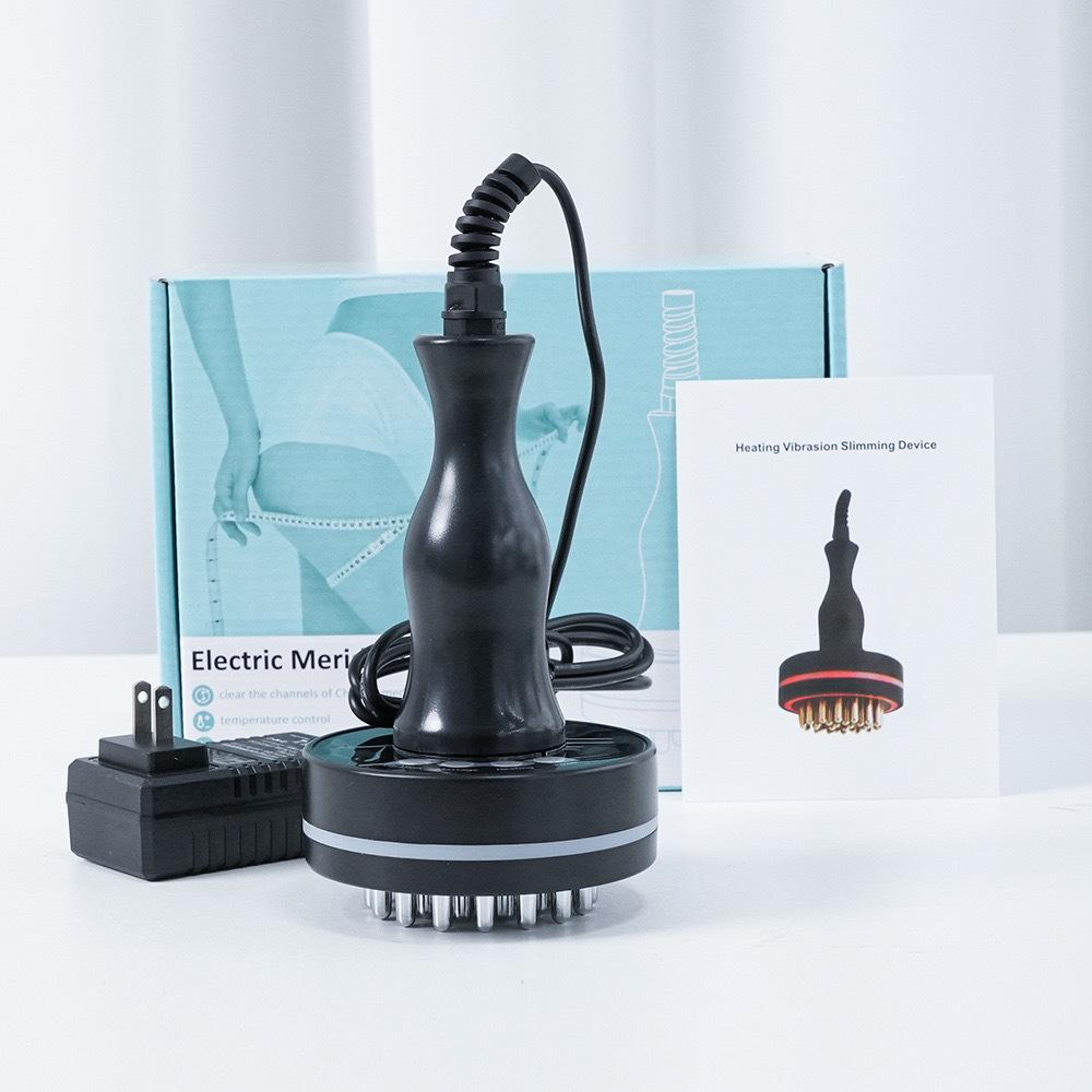 Heated Electric Gua Sha Facial Massage Brush for Lymphatic Drainage Plug-in Upgraded Version