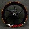 Stripe Sticker Fit Yamaha YZF R25 YZFR25 Motorcycle Wheel Hub Decal Rim Decoration Sticker Reflective Sticker (Color : G)