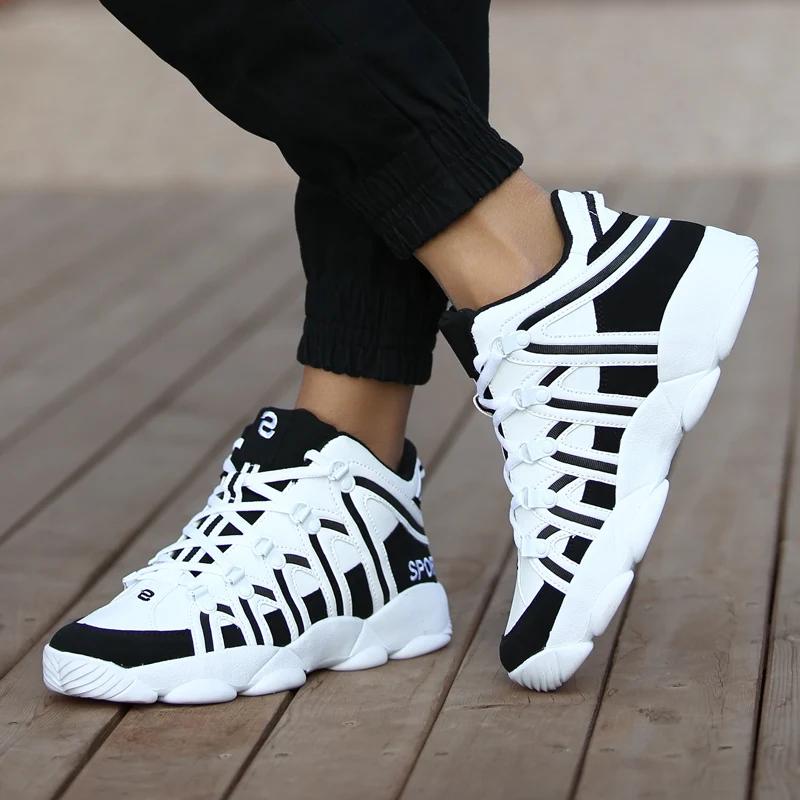 Fashion Striped Couple Shoes Leisure Sports Road Running Shoe Casual Cricket Shoes For Women Trend Walking Shoes Fashion Men's Sneakers