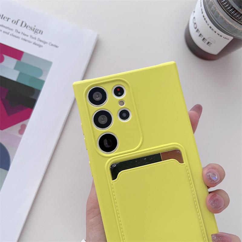Samsung S11Ultra Mobile Phone Case Second-generation Card S11Ultra Card Bag A11 Soft A11 Anti-drop Protective Case