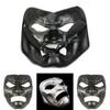 Atemberaubende Schwarz-Silberne Spartaner 300 Kriegermasken Ideal Für Festliche Feiern