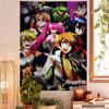 Japanese Anime Akame Ga KILL Anime Tapestry Hippie Flower Wall Carpets Dorm Decor Cheap Hippie Wall Hanging