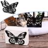 Table Napkin Holder Paper Towel Holder Creativity Exquisite Convenient Stainless Steel Butterfly Shape Freestanding Tissue Dispe