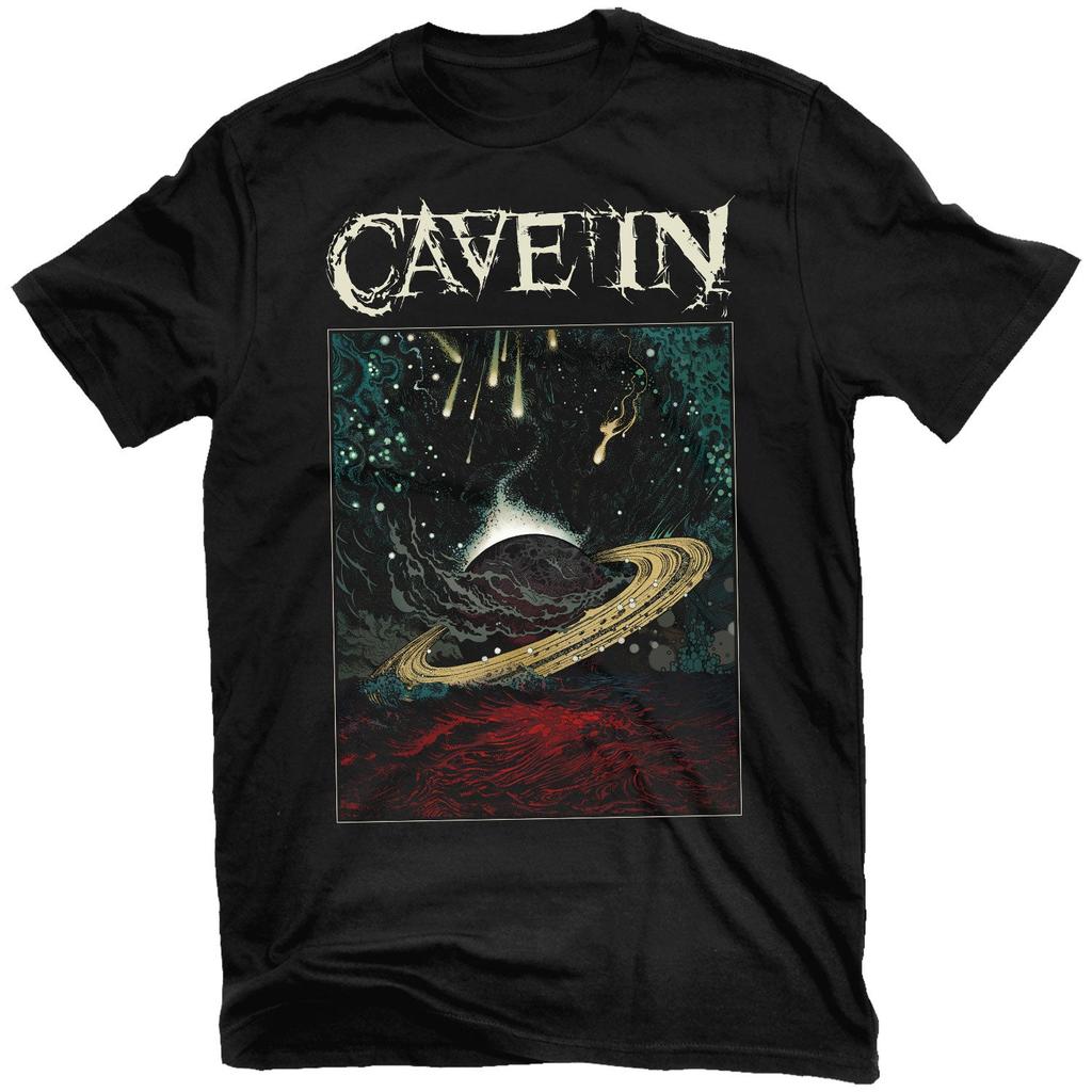 Cave in Heart Heavy Metal Rock Band Style Summer Casual TShirt Unisexs and Womens Luxury Brand Top New Art