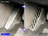 BRIGHTZ Couvre-repose-pieds en acier inoxydable argent satiné pour Land Cruiser 250 TRJ250W et GDJ250W [PEDAL-037]