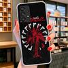 My Chemical Romance MCR Phone Case For Samsung Galaxy A12 A22 A32 A52 A72 A02S Phone Case Note 20 Ultra 10 S10 Plus A51 A71 A50S