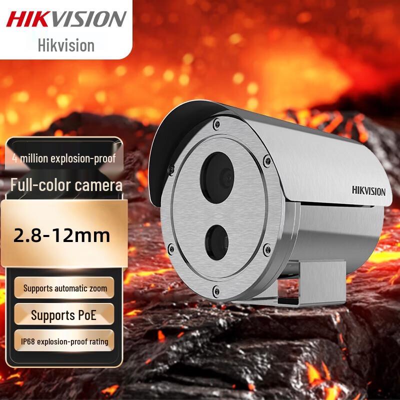 

Hikvision 4MP Explosion-Proof IP Camera CN plug (adapter included)