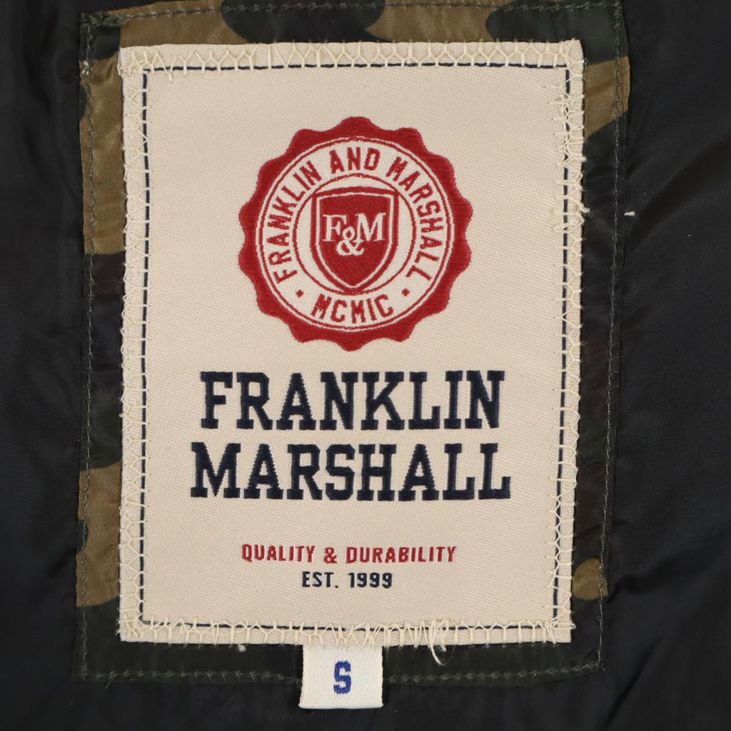 FRANKLIN&MARSHALL kamuflażowa kurtka puchowa S Męska Używana