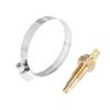 X AUTOHAUX Car Engine Temperature Sensor Switch Radiator Hose Fitting Adapter 38mm 200'F ON-185'F OFF 1 Set
