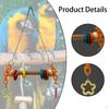 Bird Swing Toy,Parrot Perch Climbing Hanging Chewing Stand for Budgie,Small to