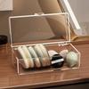 Acrylic Makeup Sponges Organizer Clear Cosmetic Tools Storage Case Portable Puff Storage Case