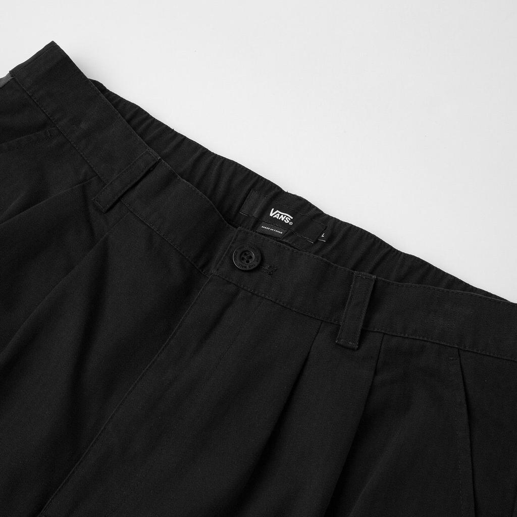 Vans X Asian Artist Skeleton Print Straight-Leg Woven Casual Pants Men Bottoms Black VN000JHKBLK