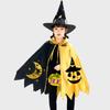 Wizard Hat Witch Hats Cape Set Dressing Up Children Halloween Costume  Girls Boys