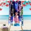Tokyo Mew Mew Print Beach Towel, Large Soft Quick Dry Towel for Beach Camping Swimming