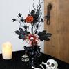Halloween Decorations, Ins, Horror, Pumpkin, Maple Leaves, Eyeballs, Flower Branches, Home Party Ornaments, Party Decorations