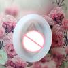 Novelty Women Genital Shape Candy Mold Silicone Mould Tray DIY Mould Tray for Soap Candles Cake Decor Crafts White