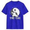 Tai Chi T Shirt Unisex Cotton Funny Tshirt Round Collar Tees Short Sleeve Tops 6xl