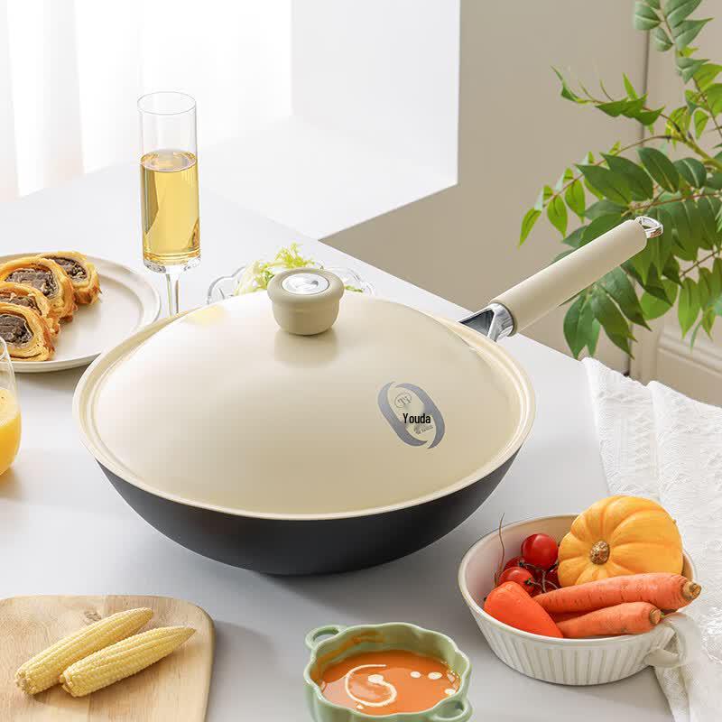 Hermand Pure Titanium Zero-Coating Wok