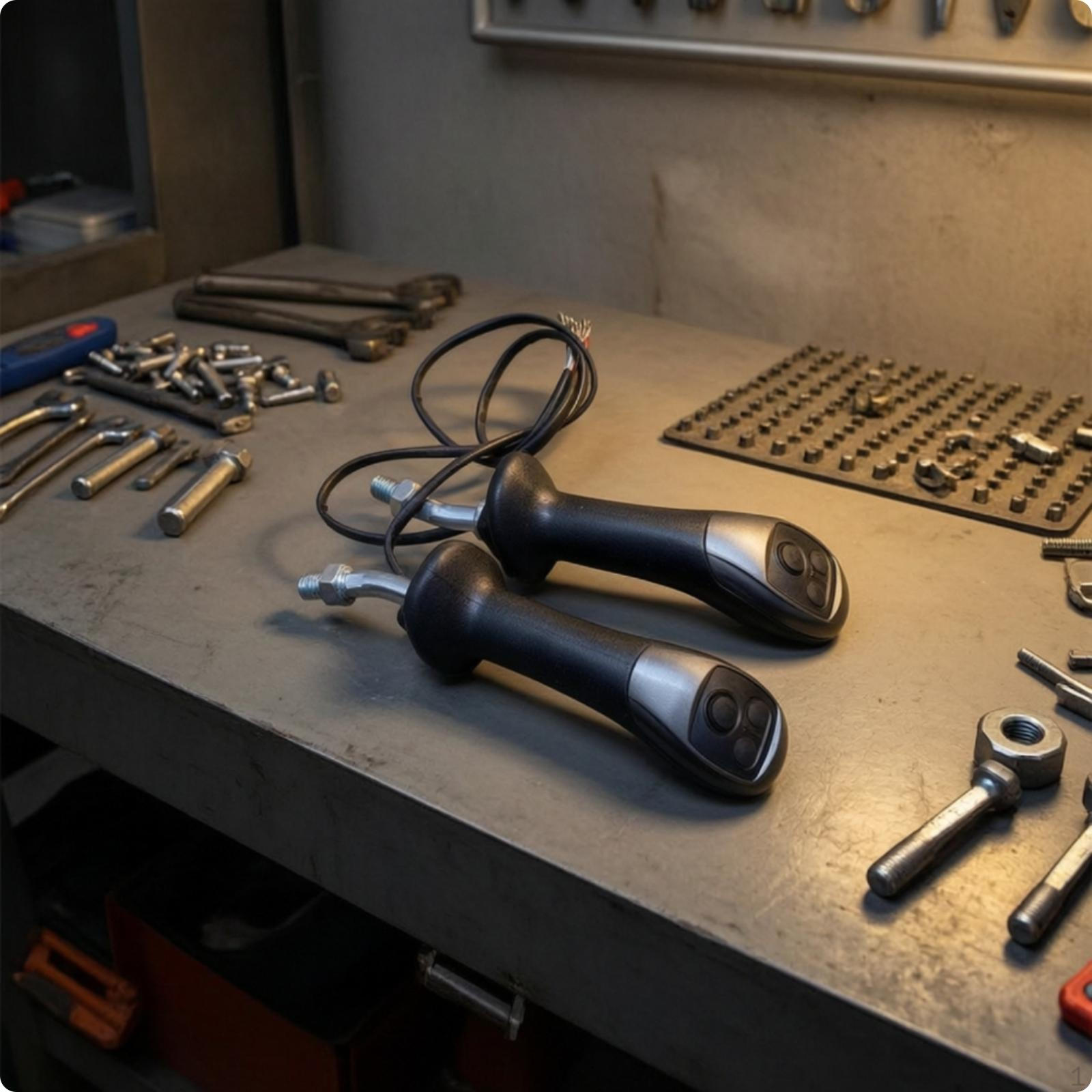 3 Button Digger Joystick Handle Textured