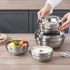 Elegant Stainless Steel Salad Bowl Add a Touch of Sophistication To Your Table