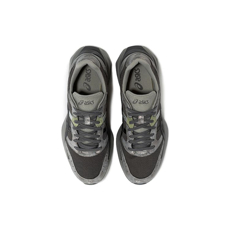 Asics Tarther Sc Comfortable Fashion Fabric Synthetic Leather Low Top Casual Running Shoes Men Sneaker Gray Black 1203A125-020