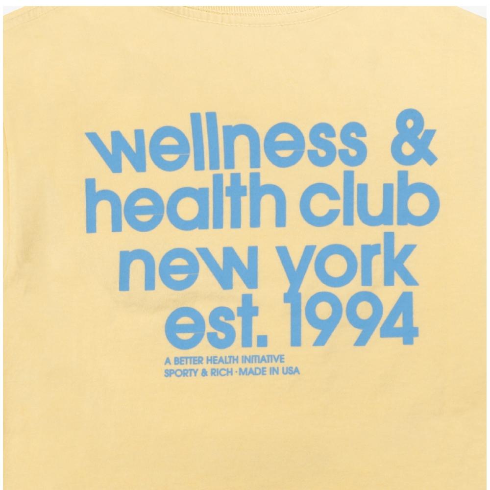 Sporty   Rich To042s402ua Usa Health Club  Health Club  Shared Short Sleeve Tee
