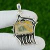 Radiant Natural Golden Rutile Mother Ethnic Birthday New Pendant Sterling Silver