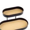 Creative Cupcake Serving Tray Light Luxury North European Stainless Steel Fruit Candy Plate for