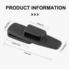 SEAMETAL 2pcs Car Safety Belt Clips Seat Belt Buckle Car Styling Safety Stopper Belt Clips Adjusting Clip