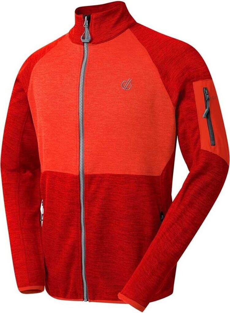 Dare2b Men's Torrek Mountain Fleece Jacket (DMA720) Rot (DMA720-Q3Z)