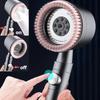 9 IN 1 Turbocharged Bathroom Shower Head 5 Modes High Pressure Water Saving Sprayer Supercharged Handheld Showerhead With Filter