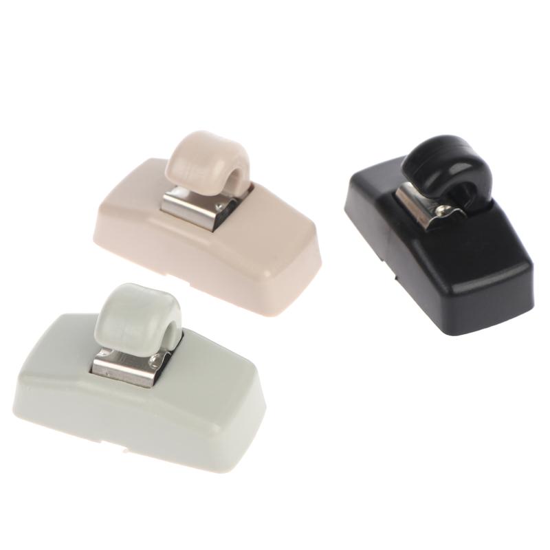 2Pcs Sun Visor Hook Clip Bracket Hanger Compatible Interior Visor Clip Hook Clip Bracket Replacement Car Accessories