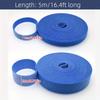 5M/Roll Fastening Cable Ties Reusable Hook and Loop Cable Organizer Straps Fastening Tape For Wires Managing Household Organizer