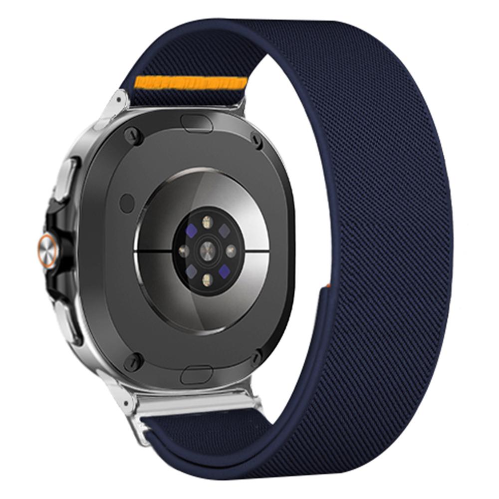 Nylon Watch Band for Samsung Galaxy Watch8 44mm/40mm/Watch8 Classic 46mm Adjustable Elastic Replacement Strap