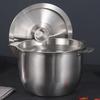 20/22/24Cm Stainless Steel Cookware Lid Reusable Cooking Pot Cover Wok Cover Frying Pan Lid Flat Pan Cover For Bowls Basins