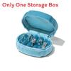 Elegant Velvet Jewelry Organizer With Large Capacity For Rings And Earrings