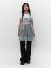 Tuomio Ribbon Mini Mesh Dress [Baby Blue]