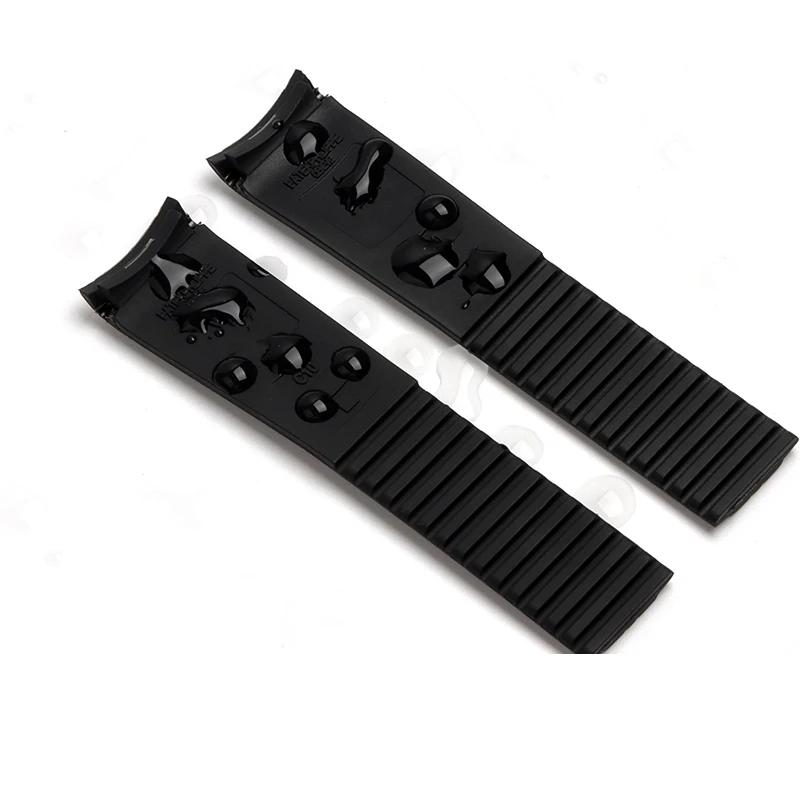 Hochwertiges Weiches Gummi-Uhrenarmband Aquanaut Passend Für Patek Philippe Silikon 5164A 5167A 5168A 21mm Faltschließe Uhrenarmband