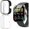 Compatible for Kuizil Smart Watch Case, Lamshaw Soft Slim TPU All Around Protective Shell Anti-Scratch Bumper Cover Case Compatible for Kuizil T70,